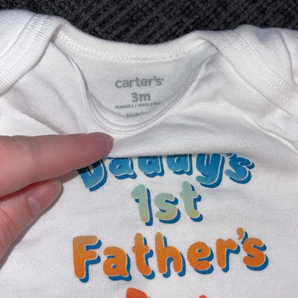 Carters Mommy & Daddy’s First Onesies - Picture 3 of 3